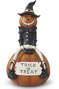 Trick Or Treat Pumpkin Man Figure