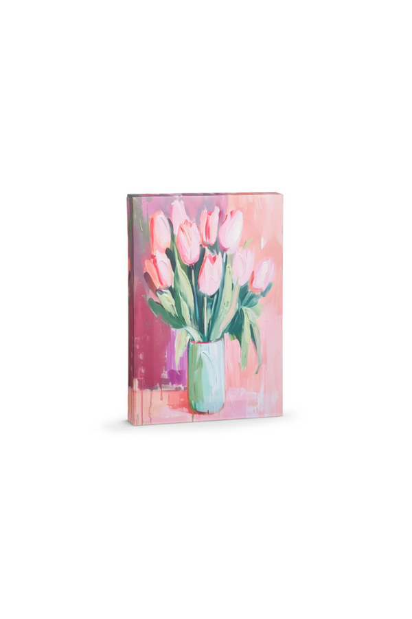 Pink Tulip Canvas Art