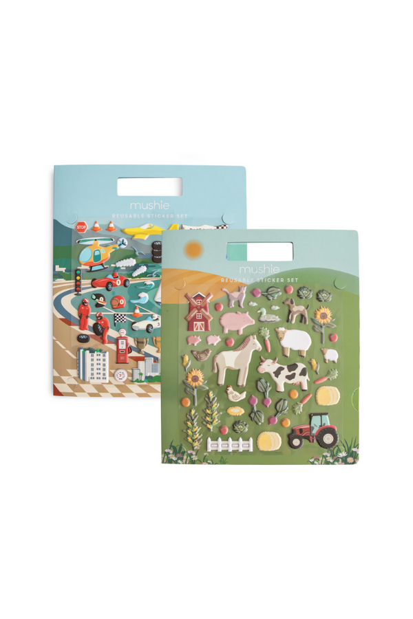 Mushie Reusable Sticker Set
