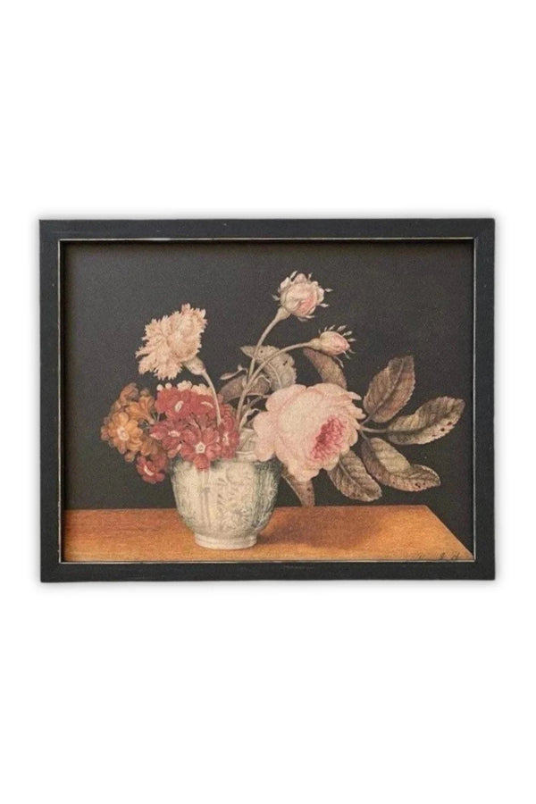 Vintage Floral Arrangement Art