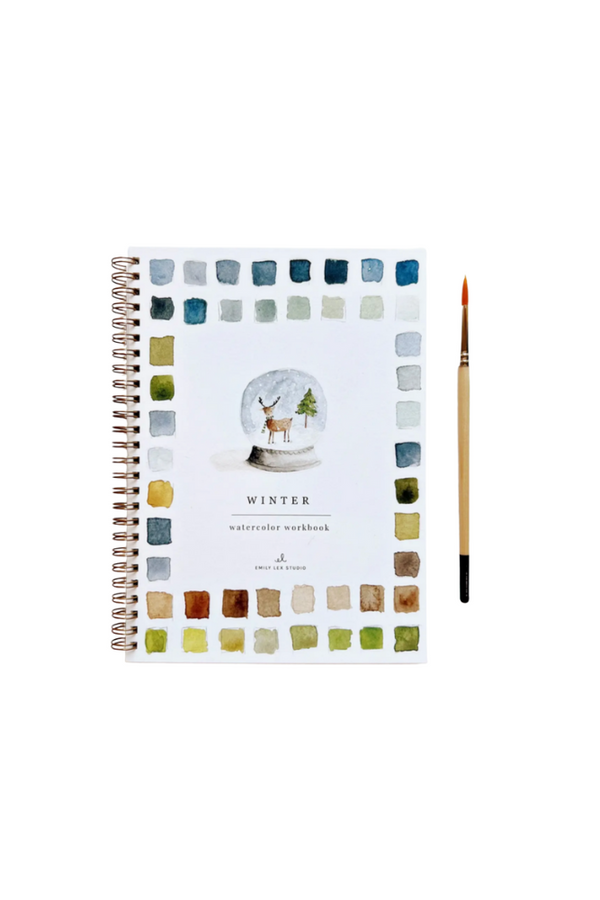 Winter Watercolor Book
