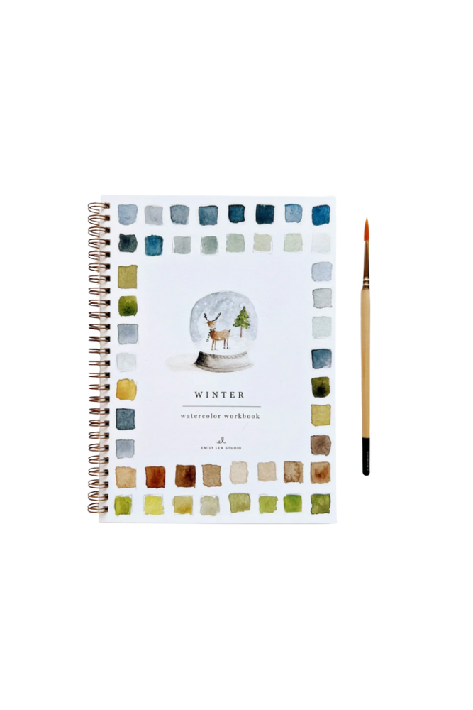Winter Watercolor Book