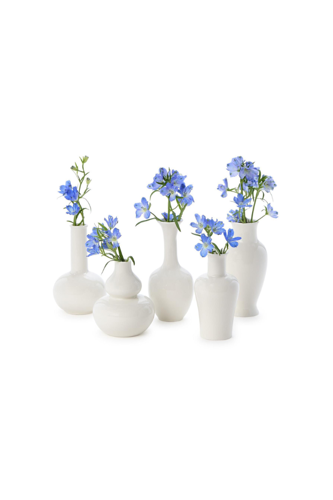 White Bud Vase