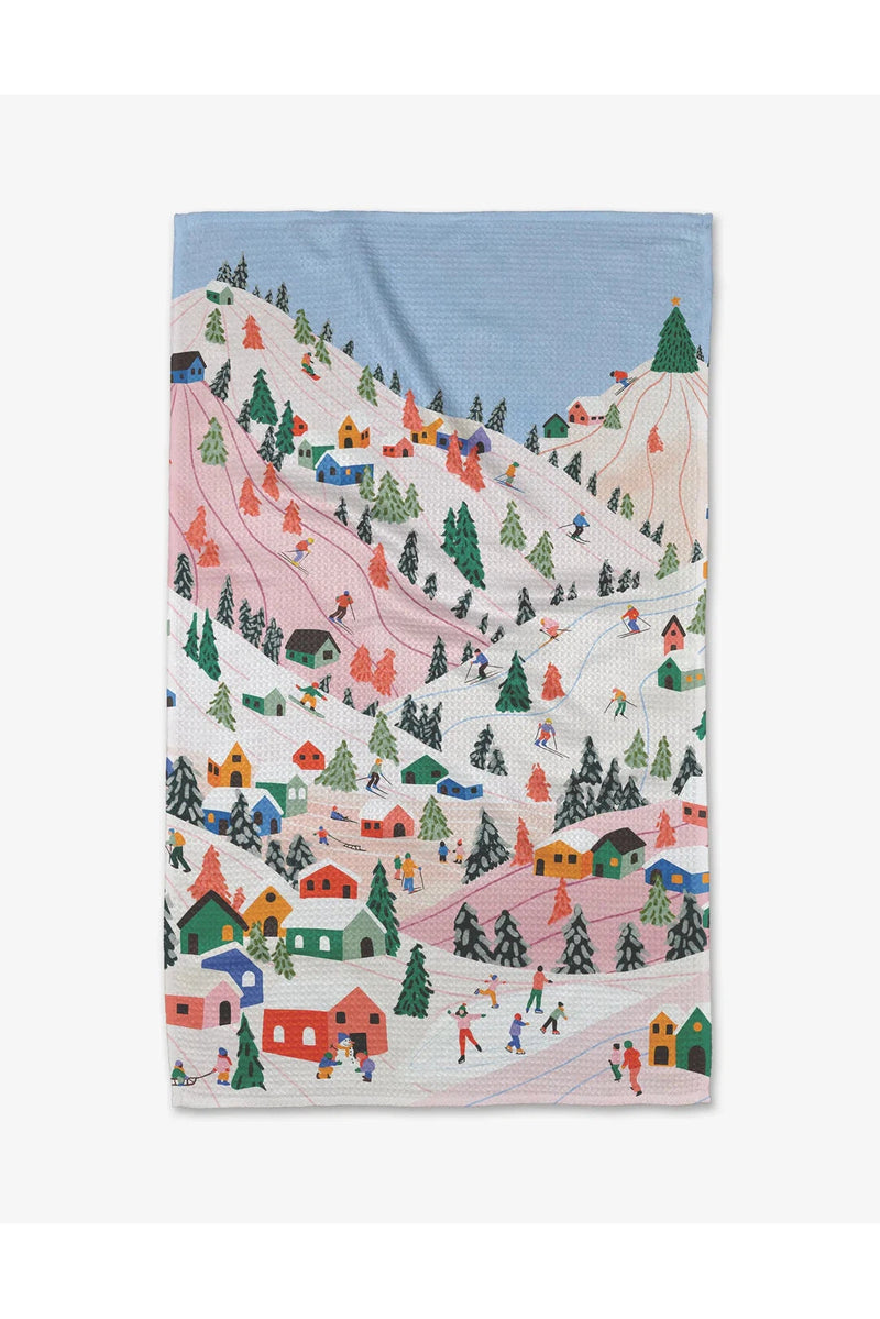 Holiday Geometry House Towels