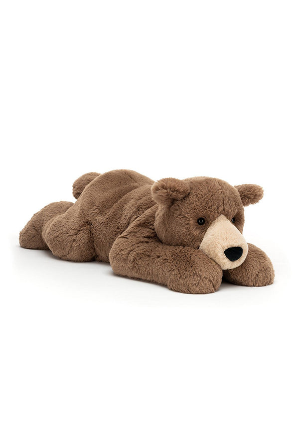 Woody Bear Lying by Jellycat