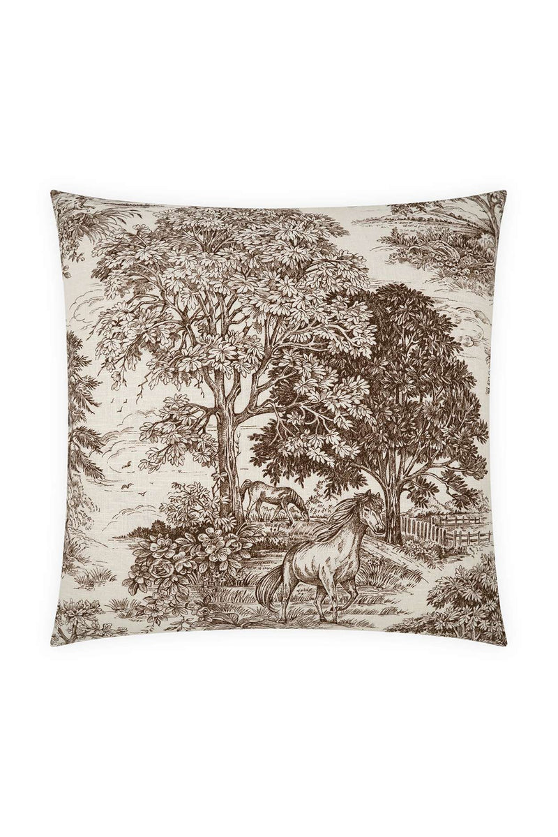 Yellowstone Print Pillow