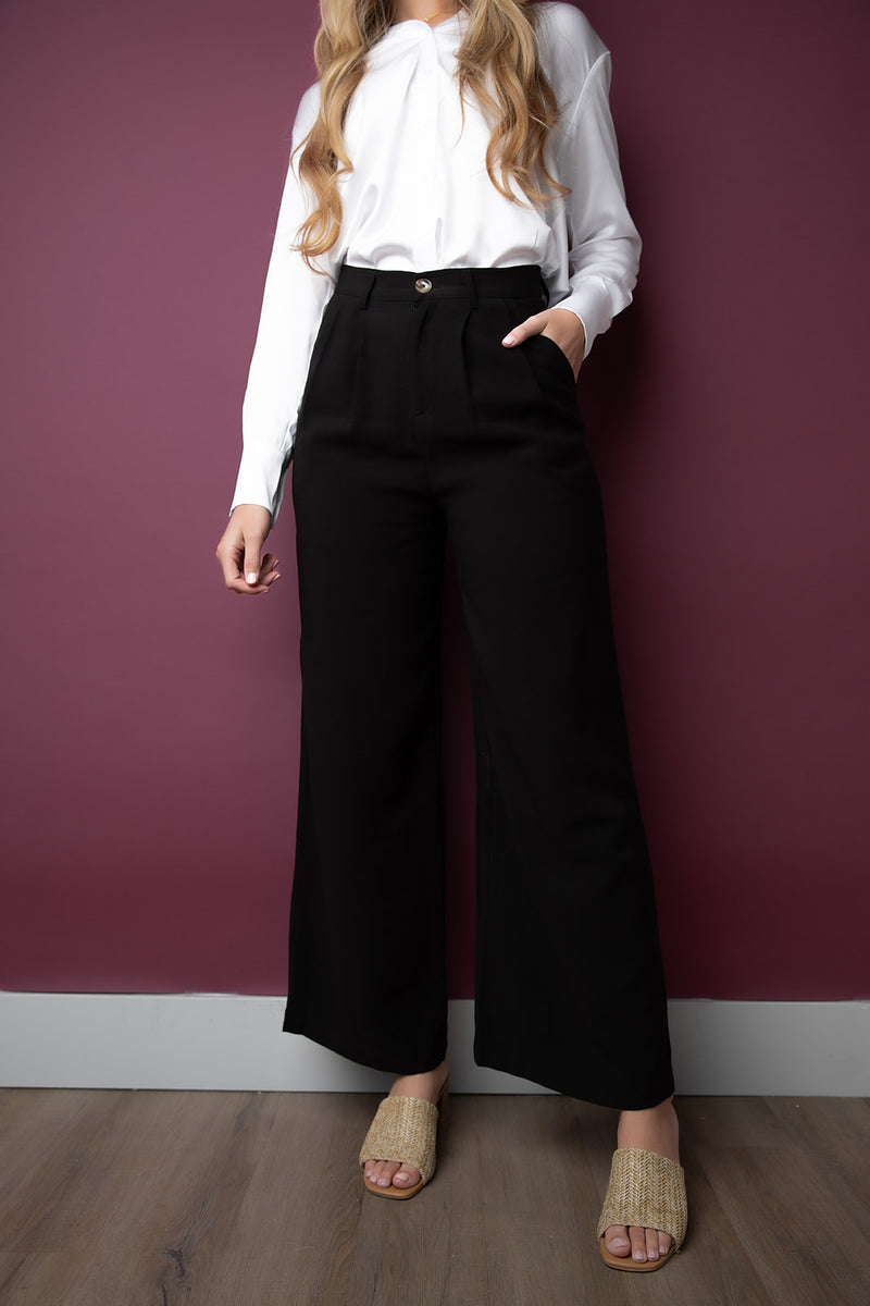 Happier than Ever Highwaisted Pants - Three Colors FINAL SALE