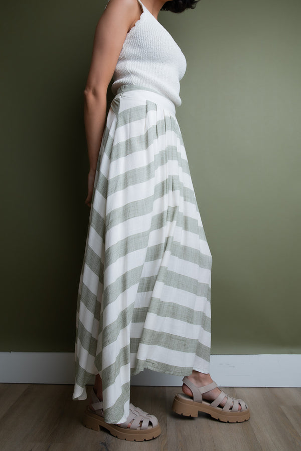 Meadow Valley Striped Skirt-FINAL SALE