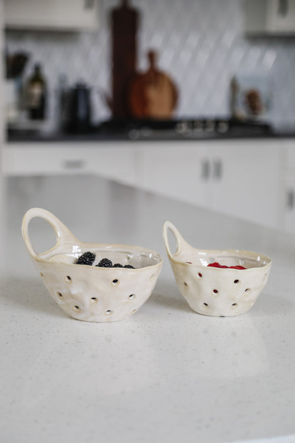 Stoneware Colander