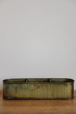 Galvanized Metal Planter