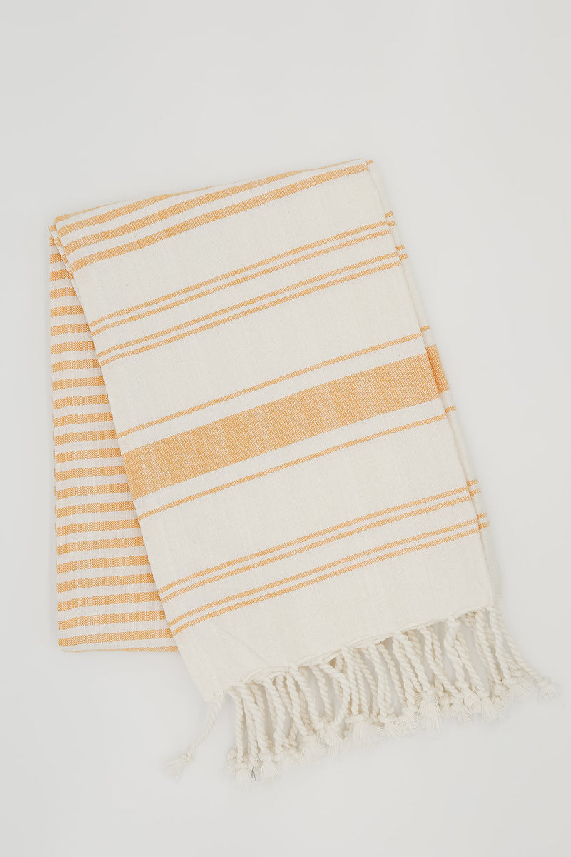 Turkish Cotton Striped Bath Towel