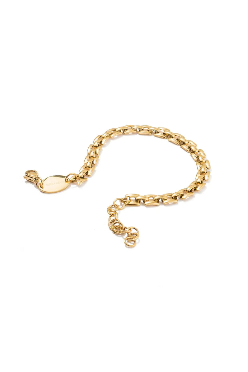 Adley Squared Chain Bracelet