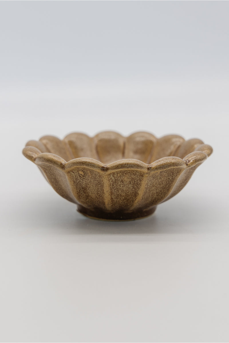 Scalloped Flower Bowl