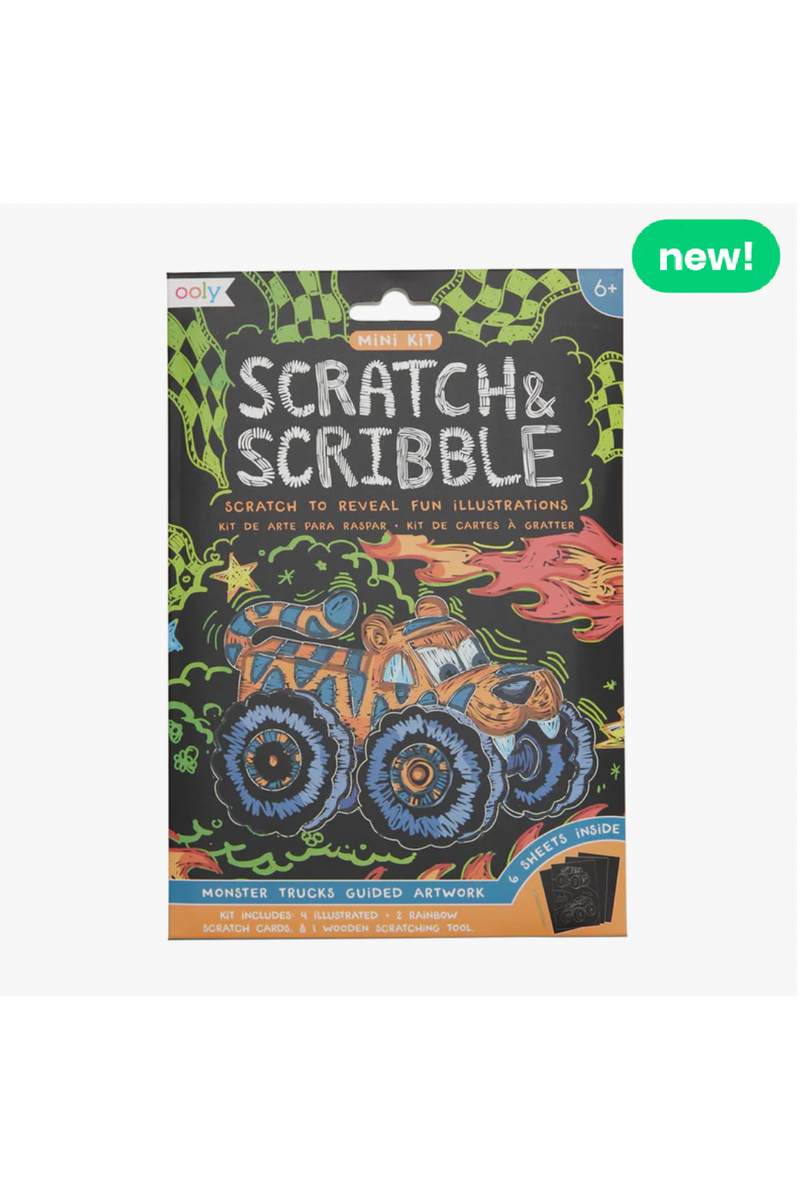 Mini Scratch & Scribble Art Kit