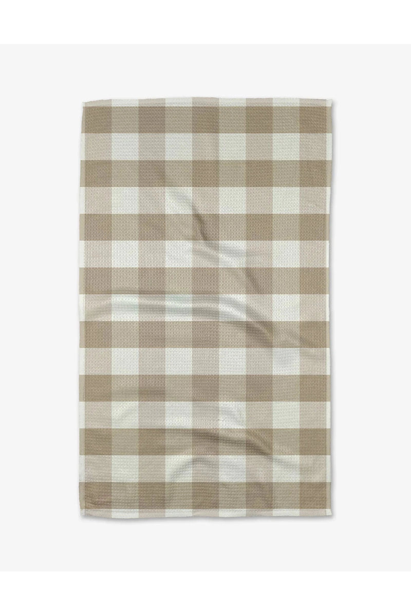 Gingham Geometry House Towels – Nest Style & Design