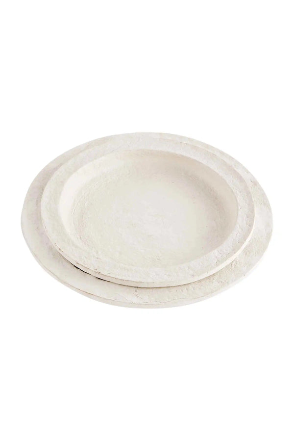 Round Paper Mache Tray