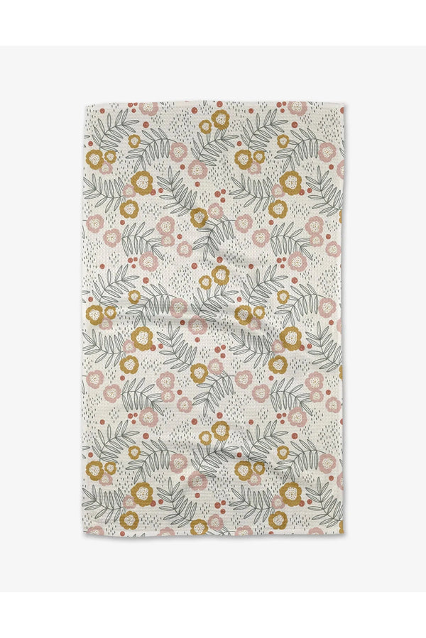 Floral Geometry House Towel